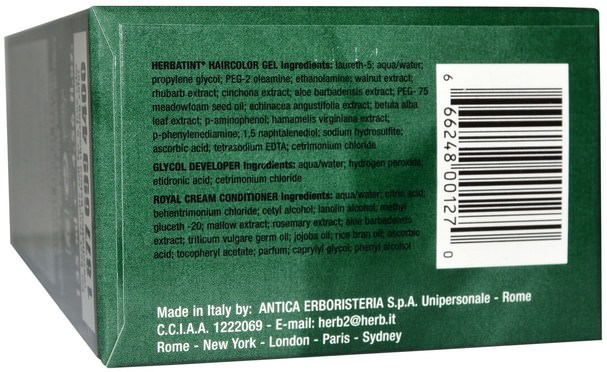洗澡，美容，頭髮，頭皮，頭髮的顏色，herbatint灰 - Herbatint, Permanent Herbal Haircolor Gel, 10C, Swedish Blonde, 4.56 fl oz (135 ml)