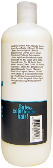 洗澡，美容，頭髮，頭皮，洗髮水，護髮素，護髮素 - Everyone, Hair Nourish Conditioner, Sulfate-Free, 20.3 fl oz (600 ml)