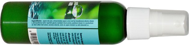 洗澡，美容，頭髮，頭皮，洗髮水，護髮素 - Isvara Organics, Leave-In Detangling Spray, 3 fl oz (88.72 ml)