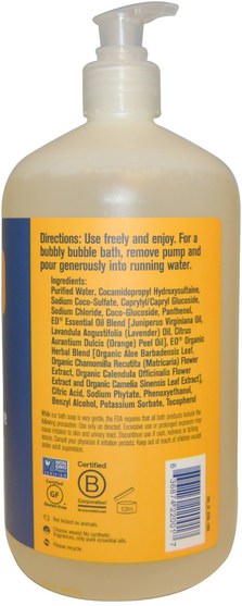 洗澡，美容，頭髮，頭皮，洗髮水，護髮素，剃須 - EO Products, Everyone Soap for Every Man, Cedar + Citrus, 32 fl oz (960 ml)