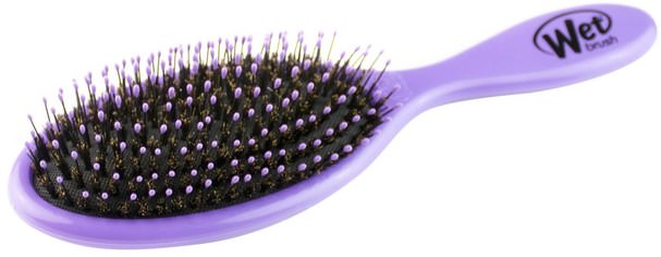 洗澡，美容，頭髮，頭皮 - Wet Brush, Shine Brush, Purple, 1 Brush