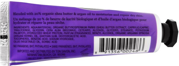 洗澡，美容，護手霜 - La Chatelaine, Hand Cream, Pomegranate Mulberry, 1 fl oz (30 ml)