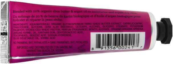 洗澡，美容，護手霜 - La Chatelaine, Hand Cream, Wild Fig, 1 fl oz (30 ml)