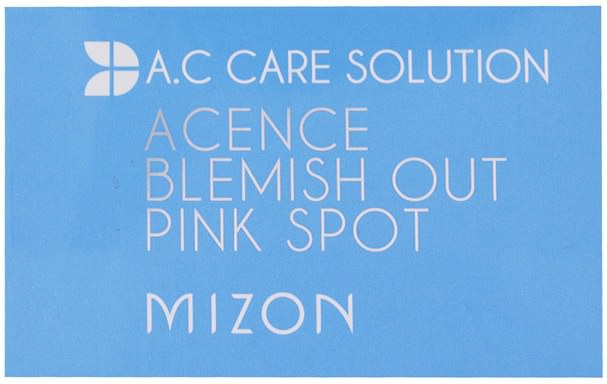 洗澡，美容，健康，痤瘡 - Mizon, Acence Blemish Pout Pink Spot, 1.01 oz (30 ml)