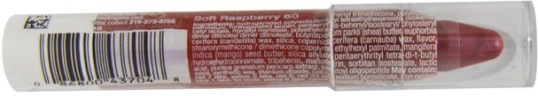 洗澡，美容，口紅，光澤，襯墊，面部護理 - Neutrogena, MoistureSmooth Color Stick, Soft Raspberry 60, 0.11 oz (3.1 g)