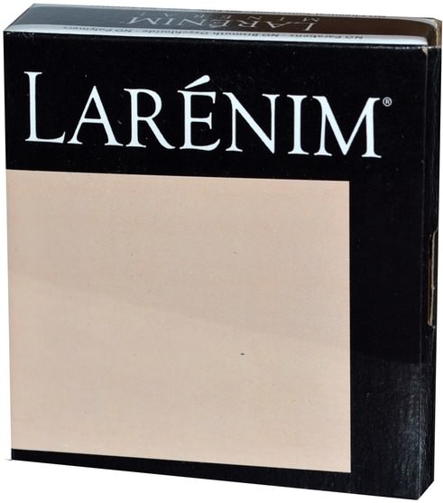 沐浴，美容，化妝，粉餅 - Larenim, Mineral Airbrush Pressed Foundation, 3-NM, 9 g
