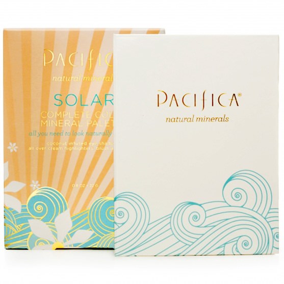 洗澡，美容，化妝，眼影 - Pacifica, Solar Complete Mineral Palette, 0.8 oz (22 g)
