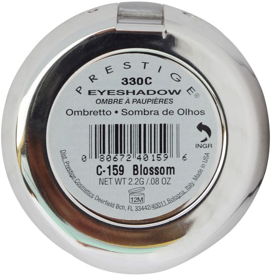 洗澡，美容，化妝，眼影 - Prestige Cosmetics, Single Shadow Eyeshadow, Blossom, 2.2 g (.08 oz)