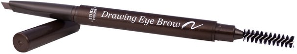 洗澡，美容，化妝，眉筆 - Etude House, Drawing Eye Brow, Gray Brown #02, 1 Pencil