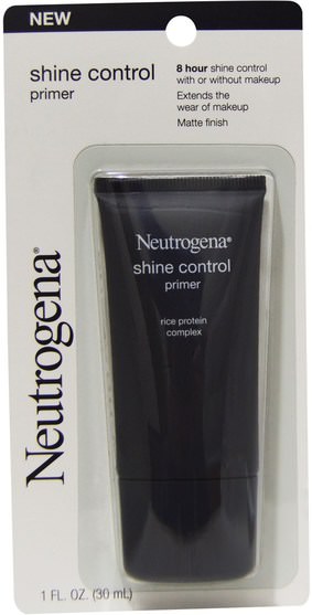 洗澡，美容，化妝，面部底漆，面部護理 - Neutrogena, Shine Control Primer, 1 fl oz (30 ml)