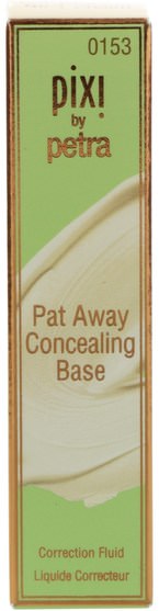 洗澡，美容，化妝 - Pixi Beauty, Pat Away Concealing Base, No. 1 Cream, 0.13 oz (3.8 g)