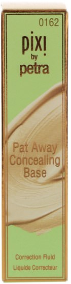 洗澡，美容，化妝 - Pixi Beauty, Pat Away Concealing Base, No. 3 Warm, 0.13 oz (3.8 g)
