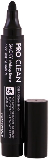 洗澡，美容，化妝 - Tony Moly, Pro Clean, Smoky Makeup Eraser, 2 g
