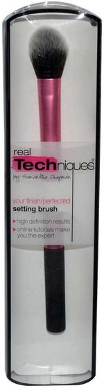 洗澡，美容，化妝工具，化妝刷 - Real Techniques by Samantha Chapman, Your Finish/Perfected, Setting Brush