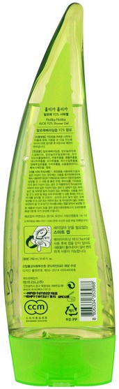 洗澡，美容，沐浴露 - Holika Holika, Shower Gel, Aloe 92%, 8.45 fl oz (250 ml)
