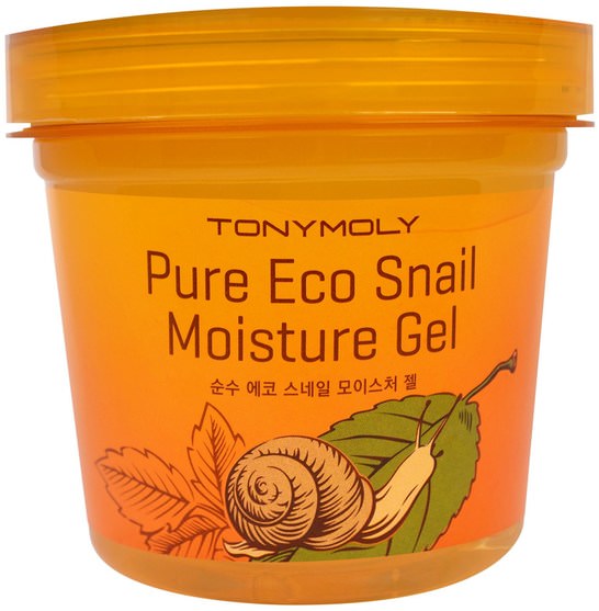 洗澡，美容，護膚 - Tony Moly, Pure Eco Snail Moisture Gel, 300 ml