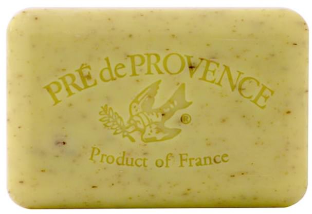 洗澡，美容，肥皂 - European Soaps, Pre de Provence, Bar Soap, Lemongrass, 8.8 oz (250 g)