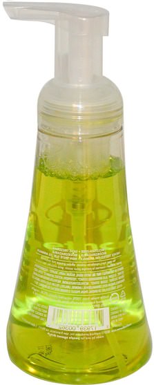 洗澡，美容，肥皂，泡沫肥皂 - Method, Naturally Derived Foaming Hand Wash, Green Tea plus Aloe, 10 fl oz (300 ml)