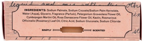洗澡，美容，肥皂 - Grandpas, Face & Body Bar Soap, Purify, Rose Clay, 4.25 oz (120 g)