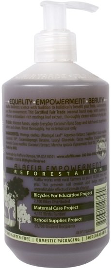 洗澡，美容，肥皂，家 - Everyday Coconut, Hand Soap, Coconut Mint, 12 fl oz (354 ml)