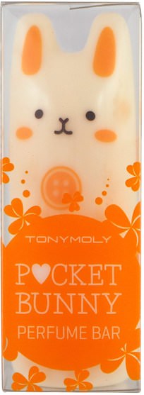 洗澡，美女 - Tony Moly, Pocket Bunny Perfume Bar, Bebe Bunny, 9 g
