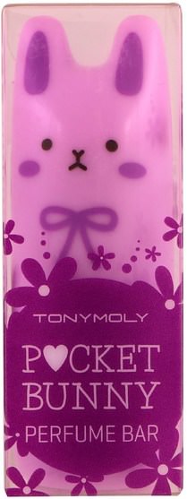 洗澡，美女 - Tony Moly, Pocket Bunny Perfume Bar, Bloom Bunny, 9 g