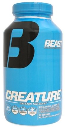 Creature, 180 Capsules by Beast Sports Nutrition, 運動，肌酸膠囊，運動 HK 香港