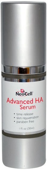 美容，抗衰老，透明質酸，健康，皮膚血清 - Neocell, Advanced H.A. Serum, 1 fl oz (30 ml)