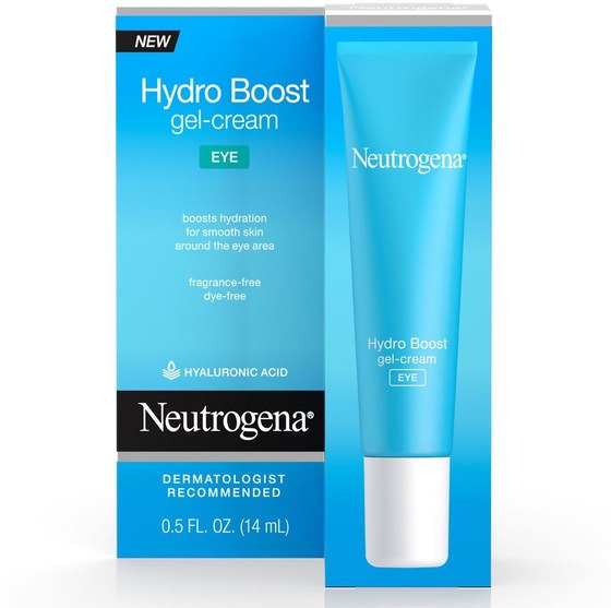 美容，抗衰老 - Neutrogena, Hydro Boost, Gel-Cream, Eye, 0.5 fl oz (14 ml)