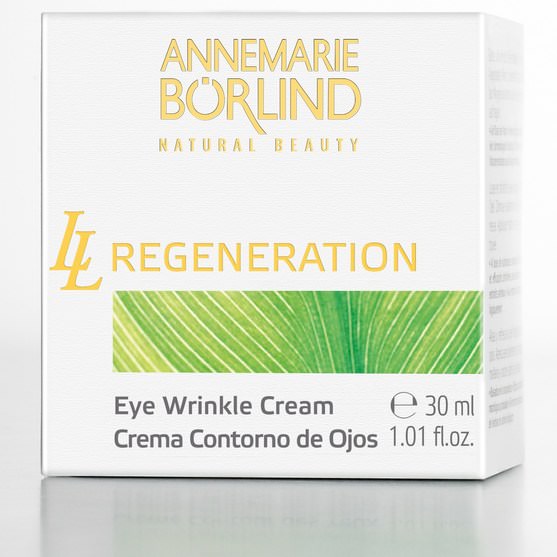 美容，眼霜，ll再生系列抗衰老 - AnneMarie Borlind, LL Regeneration, Eye Wrinkle Cream, 1.01 fl oz (30 ml)