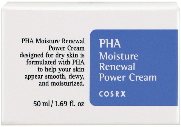 美容，面部護理 - Cosrx, PHA Moisture Renewal Power Cream, 1.69 fl oz (50 ml)