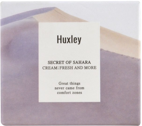 美容，面部護理，面霜，乳液，健康，皮膚 - Huxley, Secret of Sahara, Fresh and More Cream, 1.69 fl oz (50 ml)