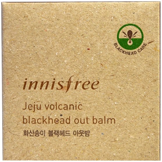 美容，面部護理，洗面奶，沐浴 - Innisfree, Jeju Volcanic Blackhead Out Balm, 30 g