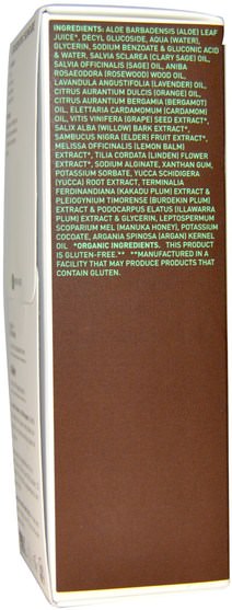 美容，面部護理，洗面奶 - Pangea Organics, Facial Cleanser, Australian Wild Plum & Willow, 4 fl oz (118 ml)