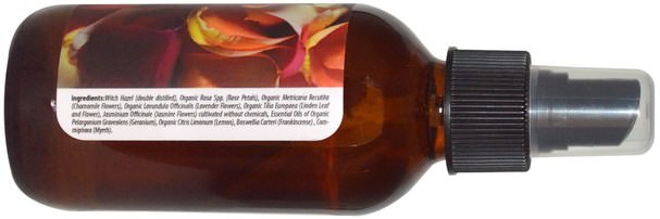 美容，面部護理，皮膚，面部調色劑 - Isvara Organics, Toner, Flowers & Herb, 5.5 fl oz (162 ml)