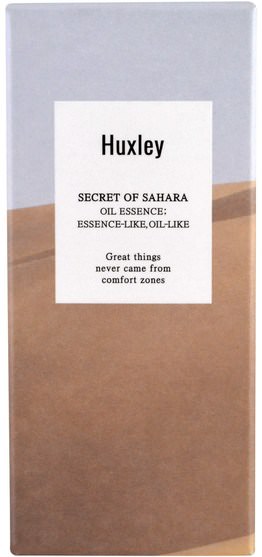 美容，面部護理，皮膚 - Huxley, Secret of Sahara, Oil Essence, 1.01 fl oz (30 ml)