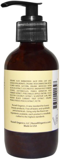 美容，面膜 - Russell Organics, Enzyme Masque, 4 fl oz (120 ml)