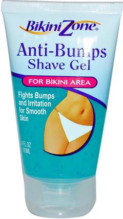 Anti-Bumps Shave Gel, 4 fl oz (120 ml) by BikiniZone, 健康 HK 香港