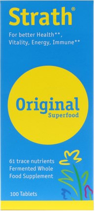 Strath, Original Superfood, 100 Tablets by Bio-Strath, 補品 HK 香港