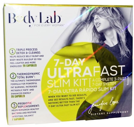 7-Day Ultrafast Slim Kit, 3 Piece Kit by BodyLab, 健康，飲食，女性 HK 香港