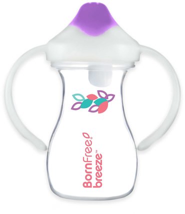 Breeze, Transition Training Cup, 6m+, 5 oz (147 ml) by Born Free, 兒童健康，嬰兒餵養，吸管杯，兒童食品 HK 香港