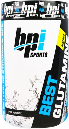 Best Glutamine. Unflavored, 12.3 oz (350 g) by BPI Sports, 補充劑，氨基酸，l谷氨酰胺 HK 香港