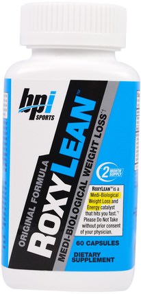 RoxyLean, Medi-Biological Weight Loss, 60 Capsules by BPI Sports, 減肥，飲食 HK 香港