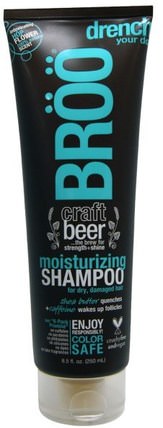 Moisturizing Shampoo, Hop Flower, 8.5 fl oz (250 ml) by BR, 洗澡，美容，頭髮，頭皮，洗髮水，護髮素 HK 香港