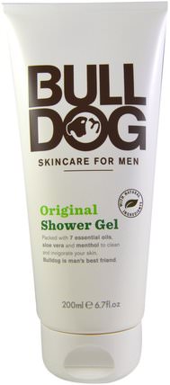 Shower Gel, Original, 6.7 fl oz (200 ml) by Bulldog Skincare For Men, 洗澡，美容，沐浴露 HK 香港