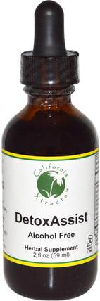 DetoxAssist, Alcohol-Free, 2 fl oz (59 ml) by California Xtracts, 健康，排毒 HK 香港