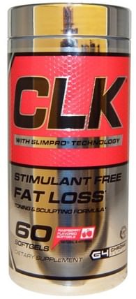 CLK, With Slimpro Technology, 60 Raspberry Flavored Softgels by Cellucor, 健康，飲食 HK 香港