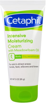 Intensive Moisturizing Cream with Meadowfoam Oil, 3 oz (85 g) by Cetaphil, 美容，面部護理，面霜，乳液 HK 香港