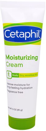 Moisturizing Cream, 3 oz (85 g) by Cetaphil, 美容，面部護理，面霜，乳液，沐浴，潤膚露 HK 香港