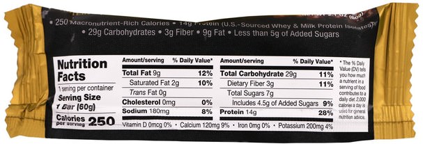 cgn純運動，cgn蛋白質 - California Gold Nutrition, CGN, Sport, Protein Bar, Peanut Butter Dark Chocolate Chip, Gluten Free, 2.1 oz (60 g )